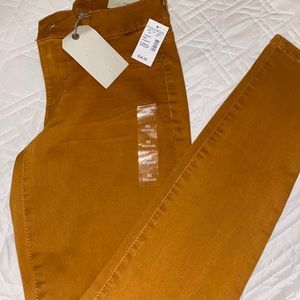 Maurices mustard jeggings